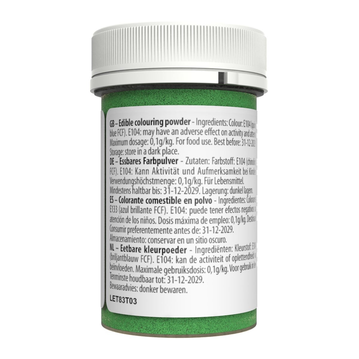 Sugarflair Blossom Tint Dust Emerald 5g