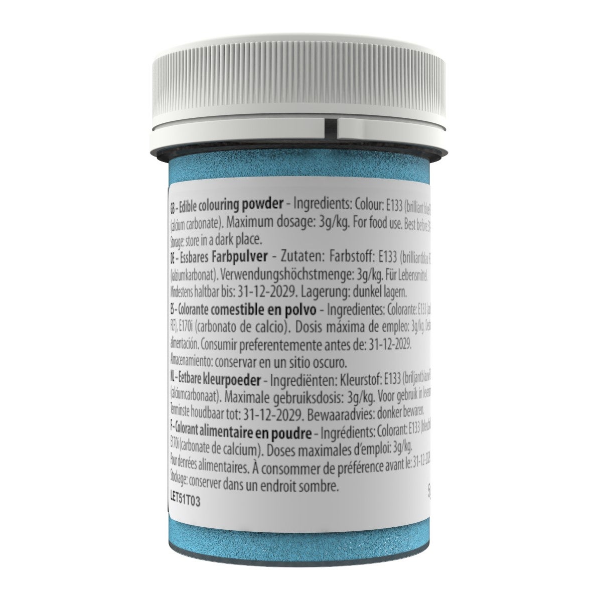 Sugarflair Blossom Tint Dust Petal Blue 5g