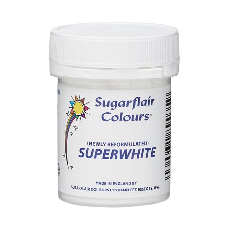 Sugarflair Kleurstof Superwit 20g