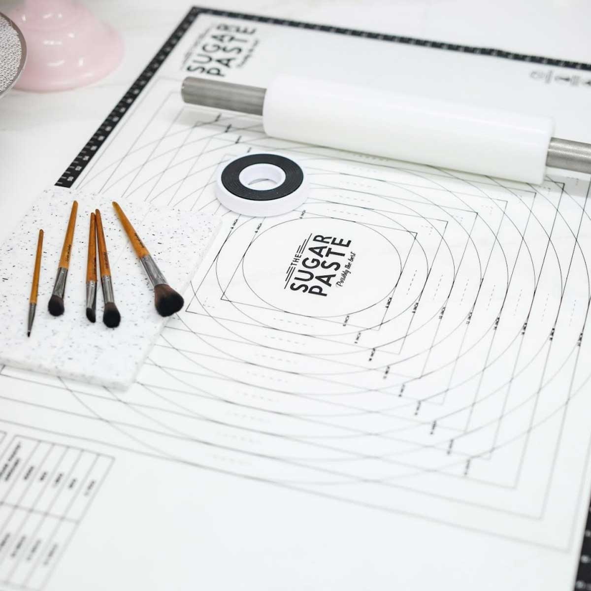 THE SUGAR PASTE™ Mini Non-Slip Turntable