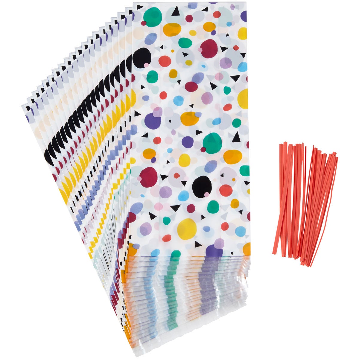 Wilton Treat Bags Max Dots Triangle pk/20