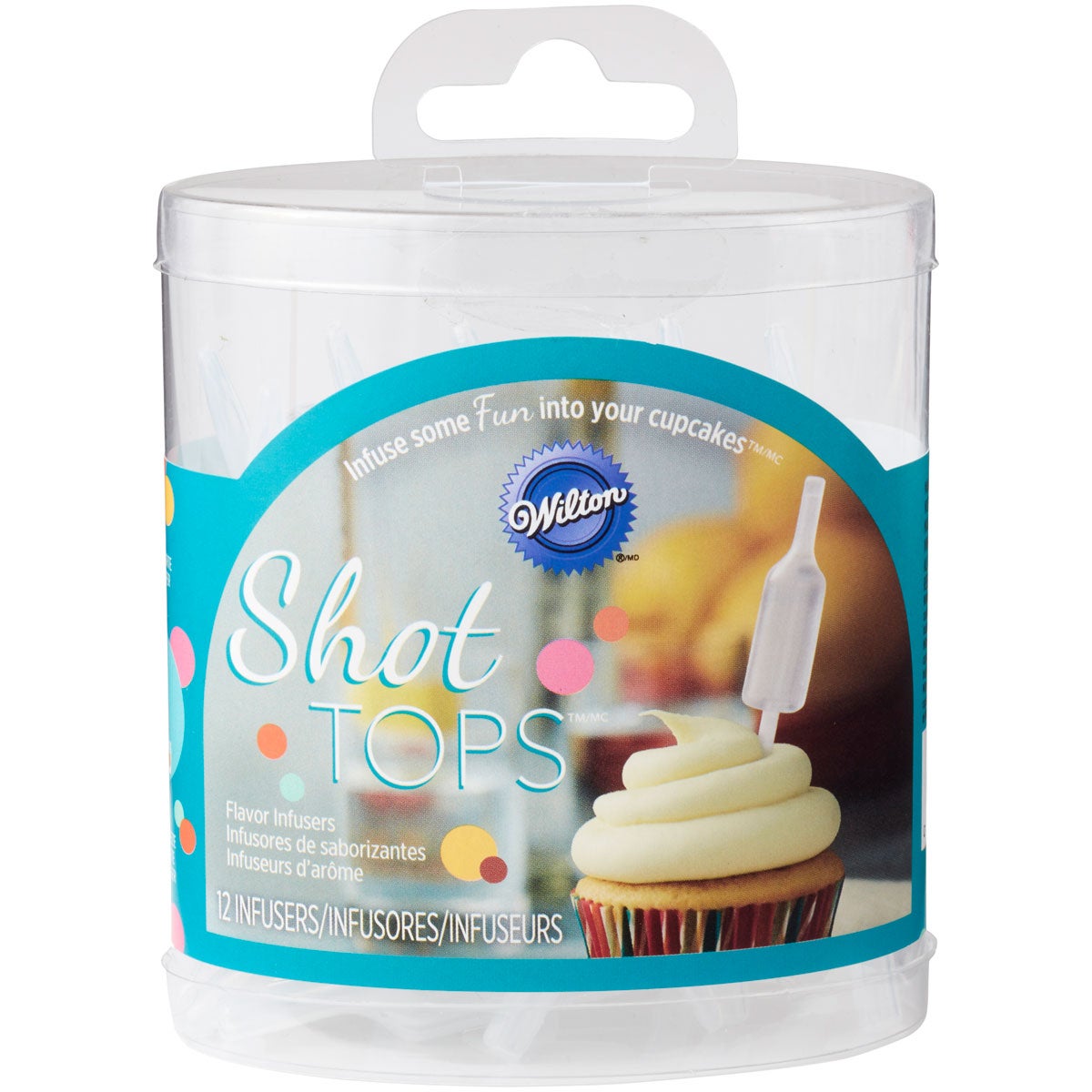 Wilton Shot Tops Flavor Infusers pk/12