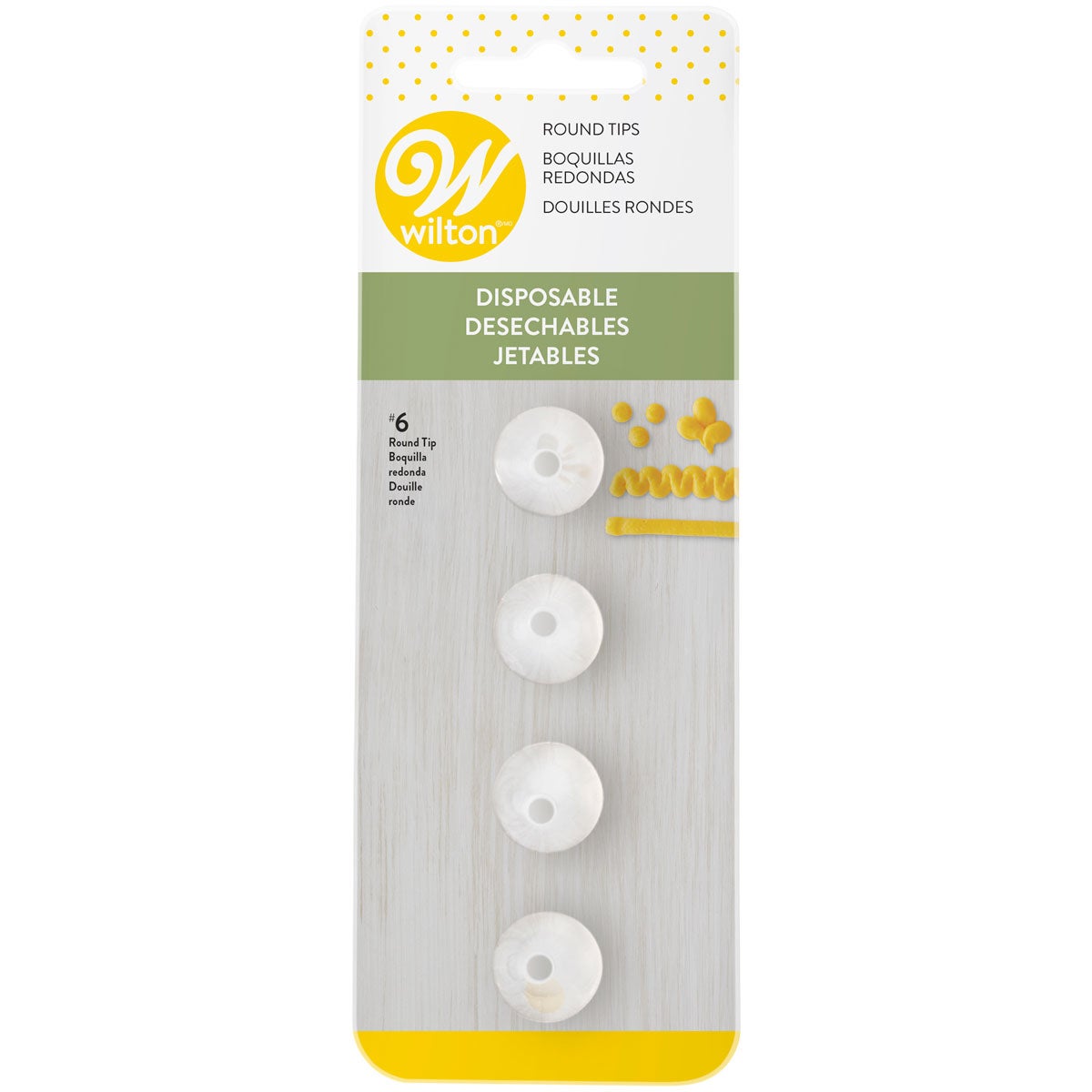 Wilton Disposable Tip #6 pk/4