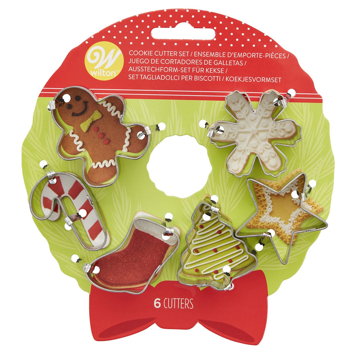 Wilton Mini Koekje Uitsteker Set Guirlande Mini Set/6