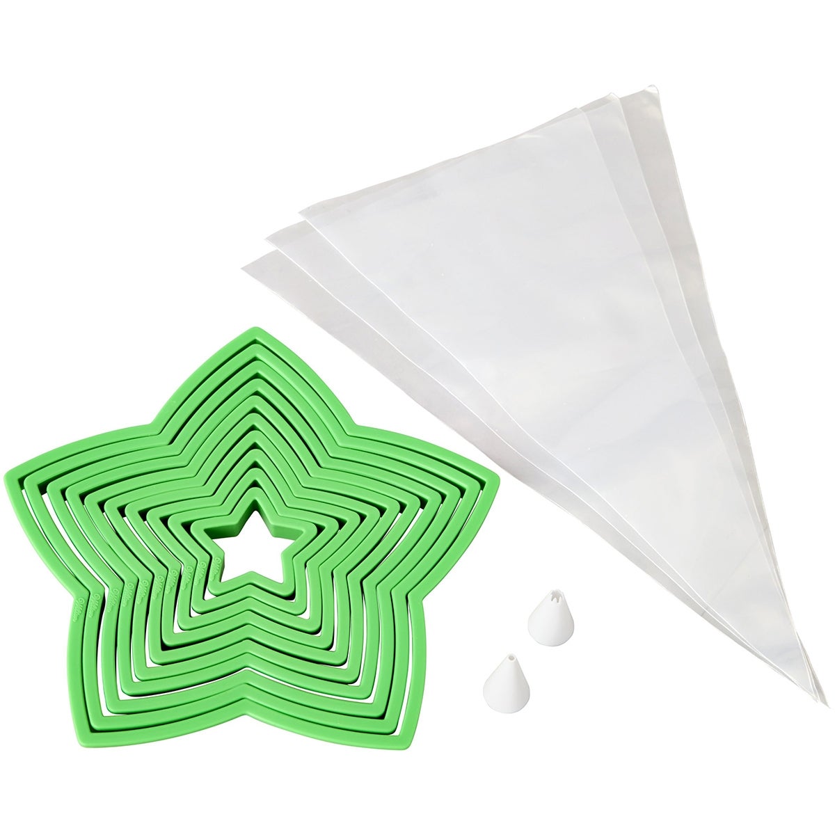 Wilton Koekjes Kerstboom Uitsteker Set/15