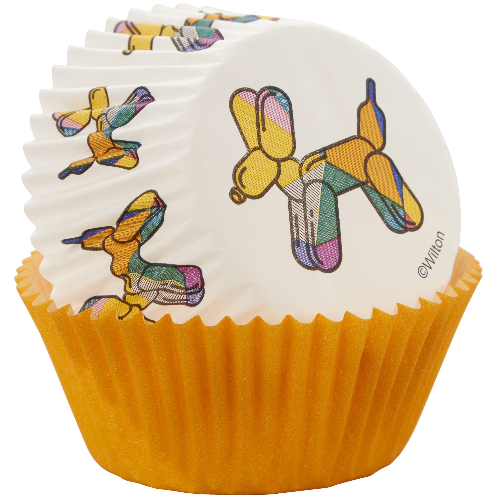 Wilton Baking Cups Balloon Dog pk/75