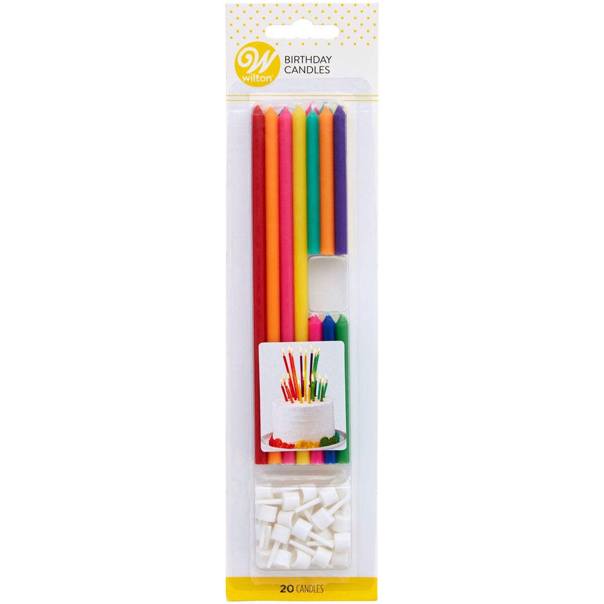 Wilton Birthday Candles Tall & Short pk/20