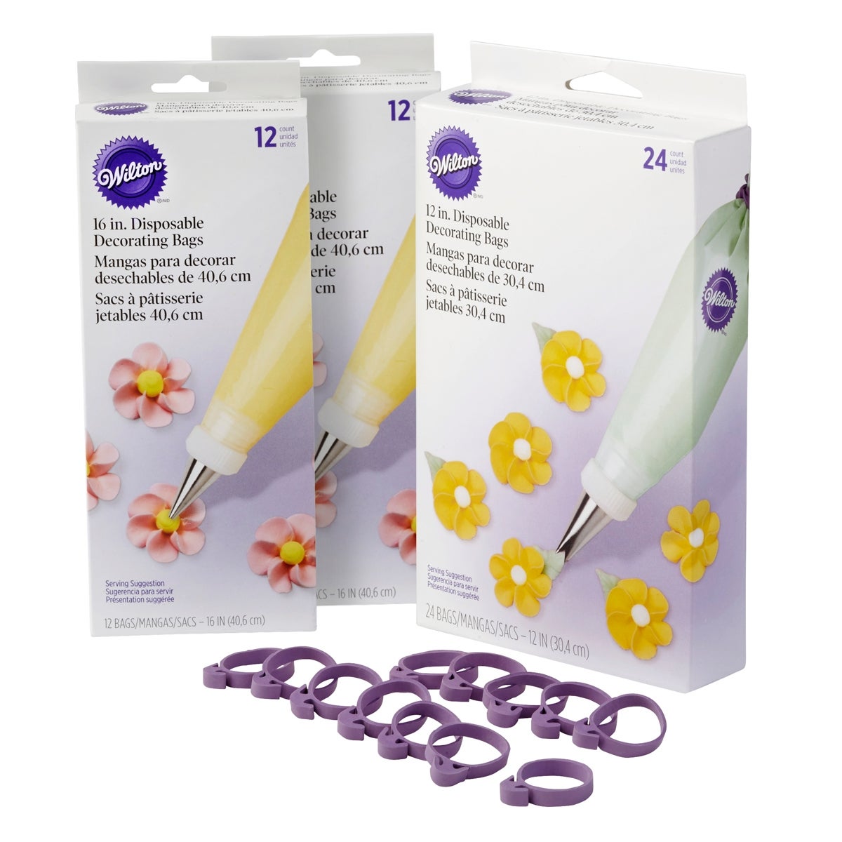 Wilton Spuitzakken & Sluitstrips set/60