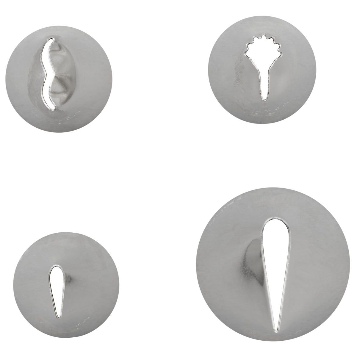 Wilton Decorating Tip Set Ruffles #86, #100, #102, #125