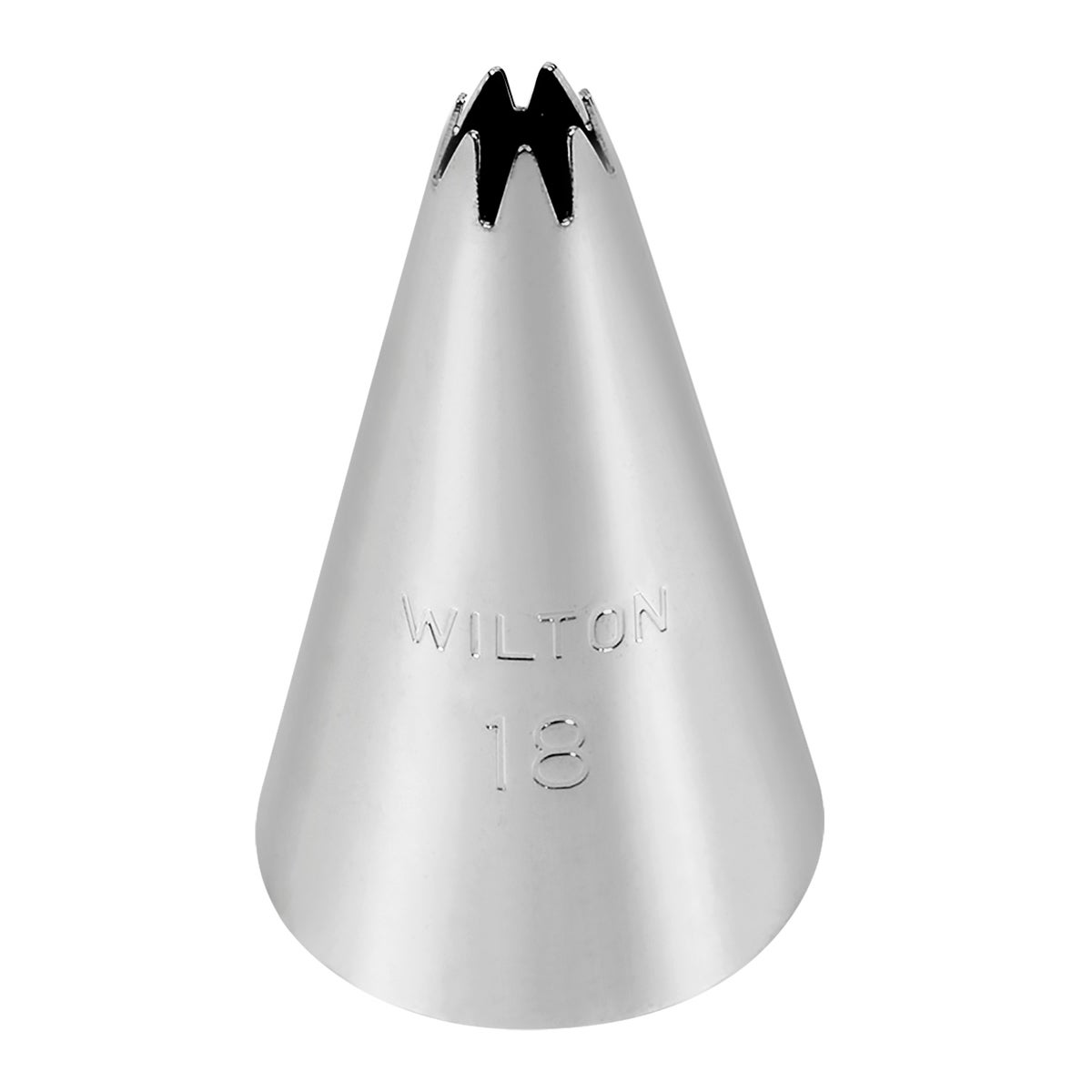 Wilton Decorating Tip #018 Open Star Carded