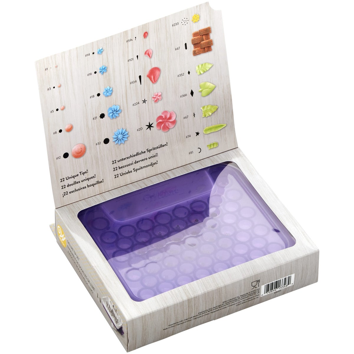 Wilton Deluxe Tip Set/22
