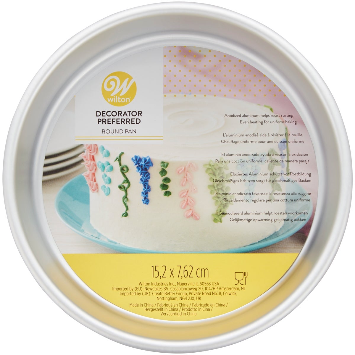 Wilton Decorator Preferred® Deep Round Pan Ø 15x7,5cm