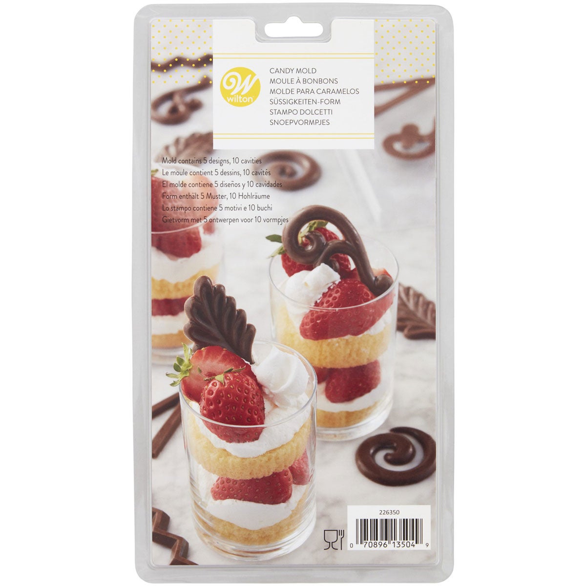 Wilton Candy Mould Dessert Accenten