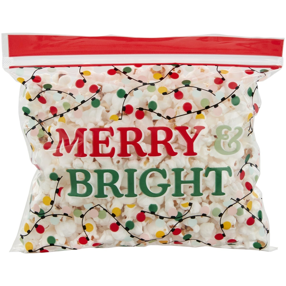 Wilton Hersluitbare Traktatiezakjes Merry & Bright pk/20