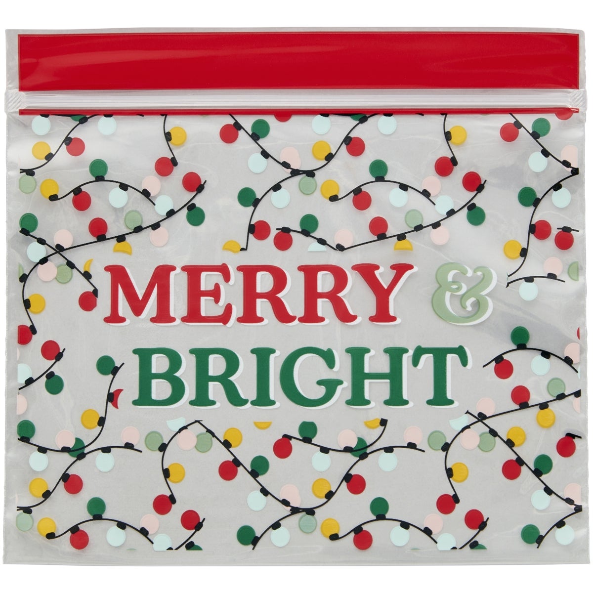 Wilton Hersluitbare Traktatiezakjes Merry & Bright pk/20