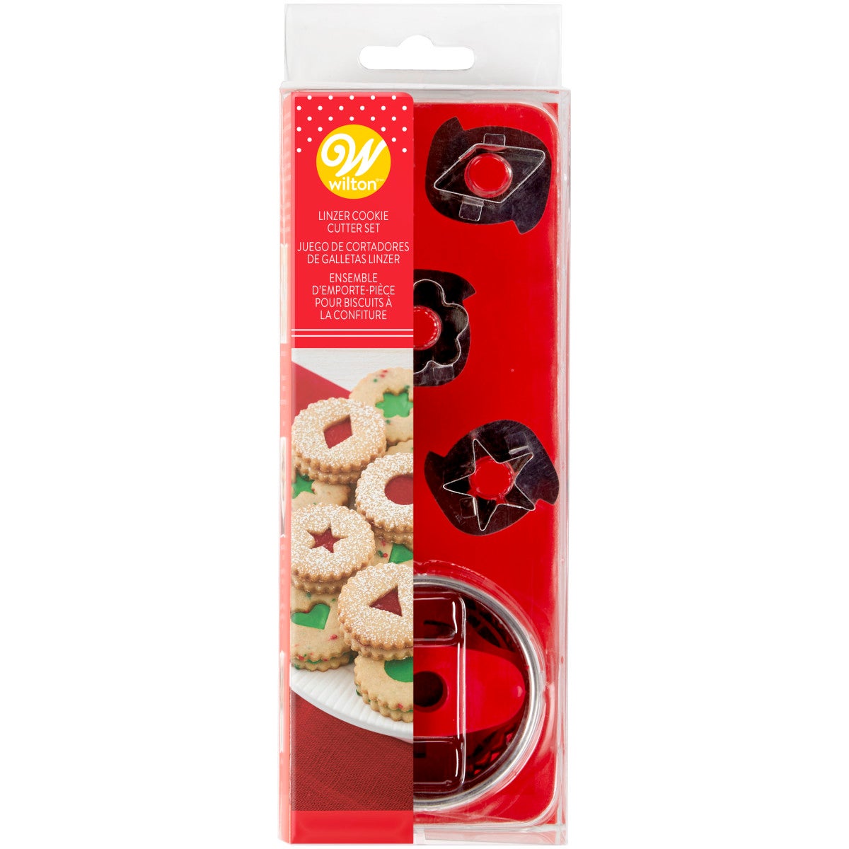 Wilton Linzer Koekjes Uitsteker Set/7