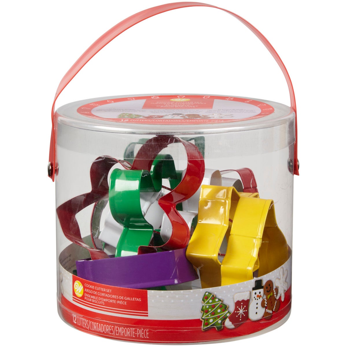 Wilton Uitstekers Kerstmis Set/12