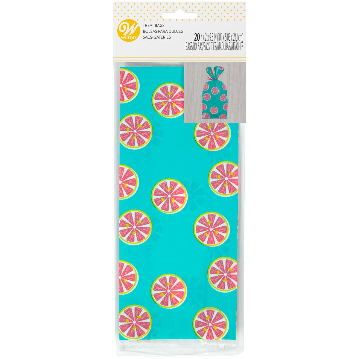 Wilton Treat Bags Fruit pk/20
