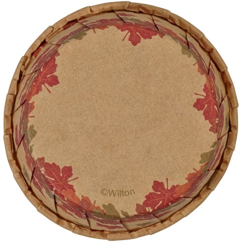 Wilton Bake-able Nut Cups Cozy Fall pk/24