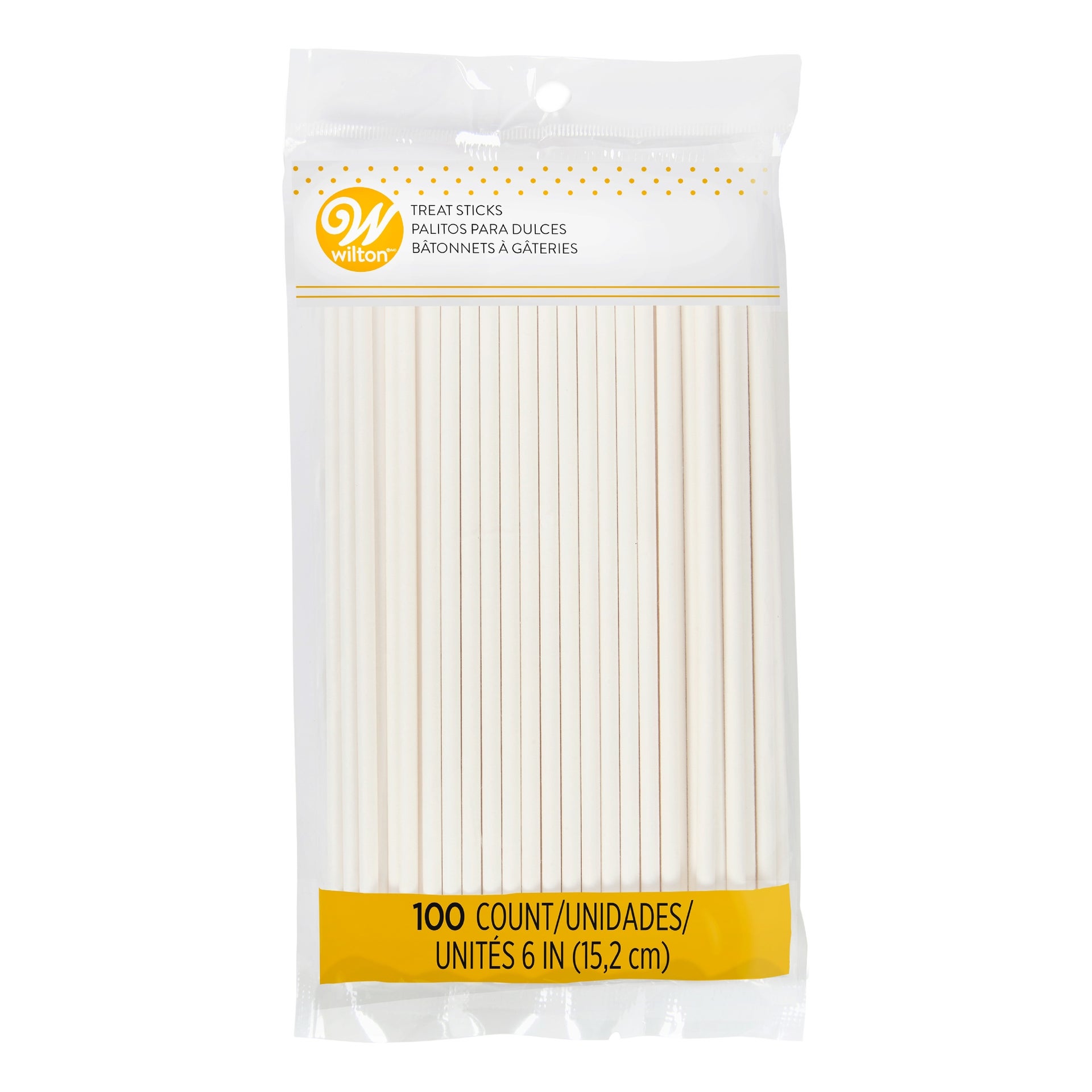 Wilton Lollystokjes 15 cm pk/100