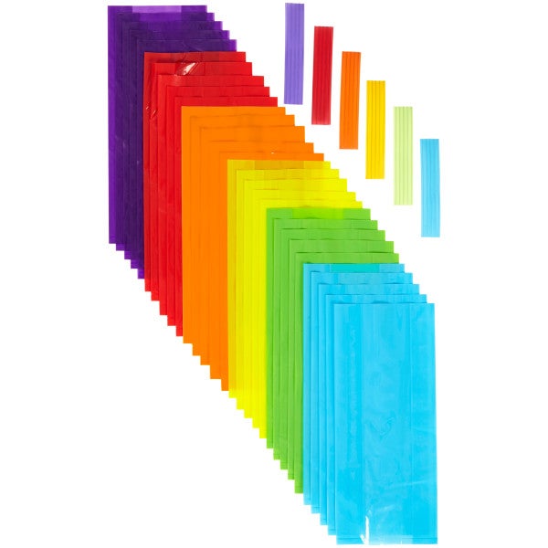 Wilton Traktatiezakjes Kleuren pk/30