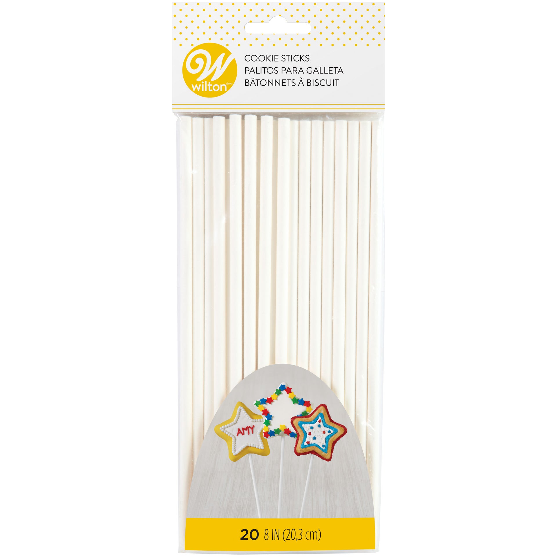 Wilton Lollystokjes 20 cm pk/20