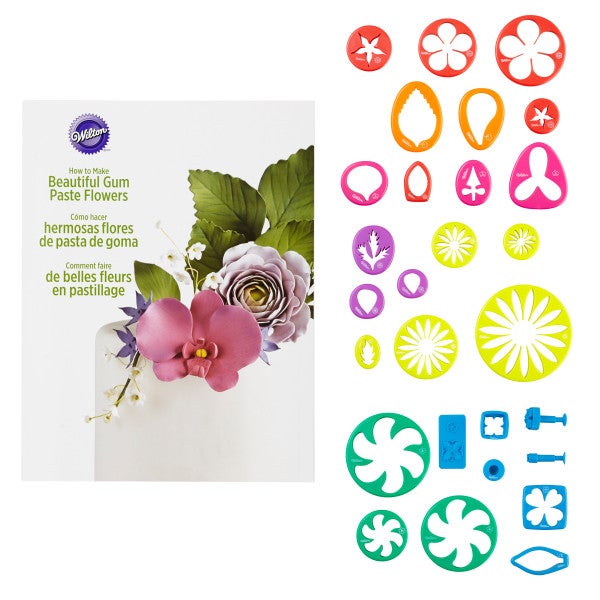 Wilton Gum Paste Uitstekers Bloem Set/28