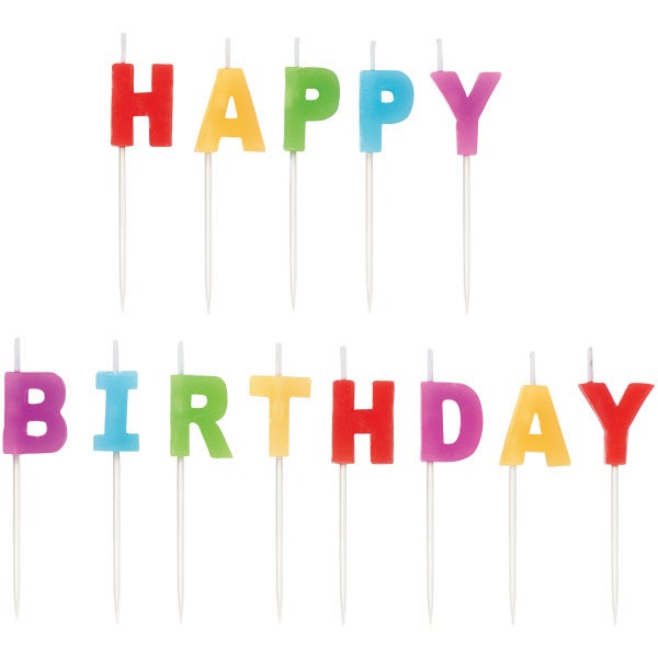 Wilton Kaarsen Happy Birthday Set/13