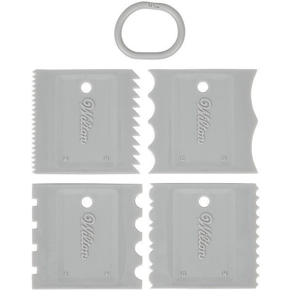Wilton Icing Comb set/4