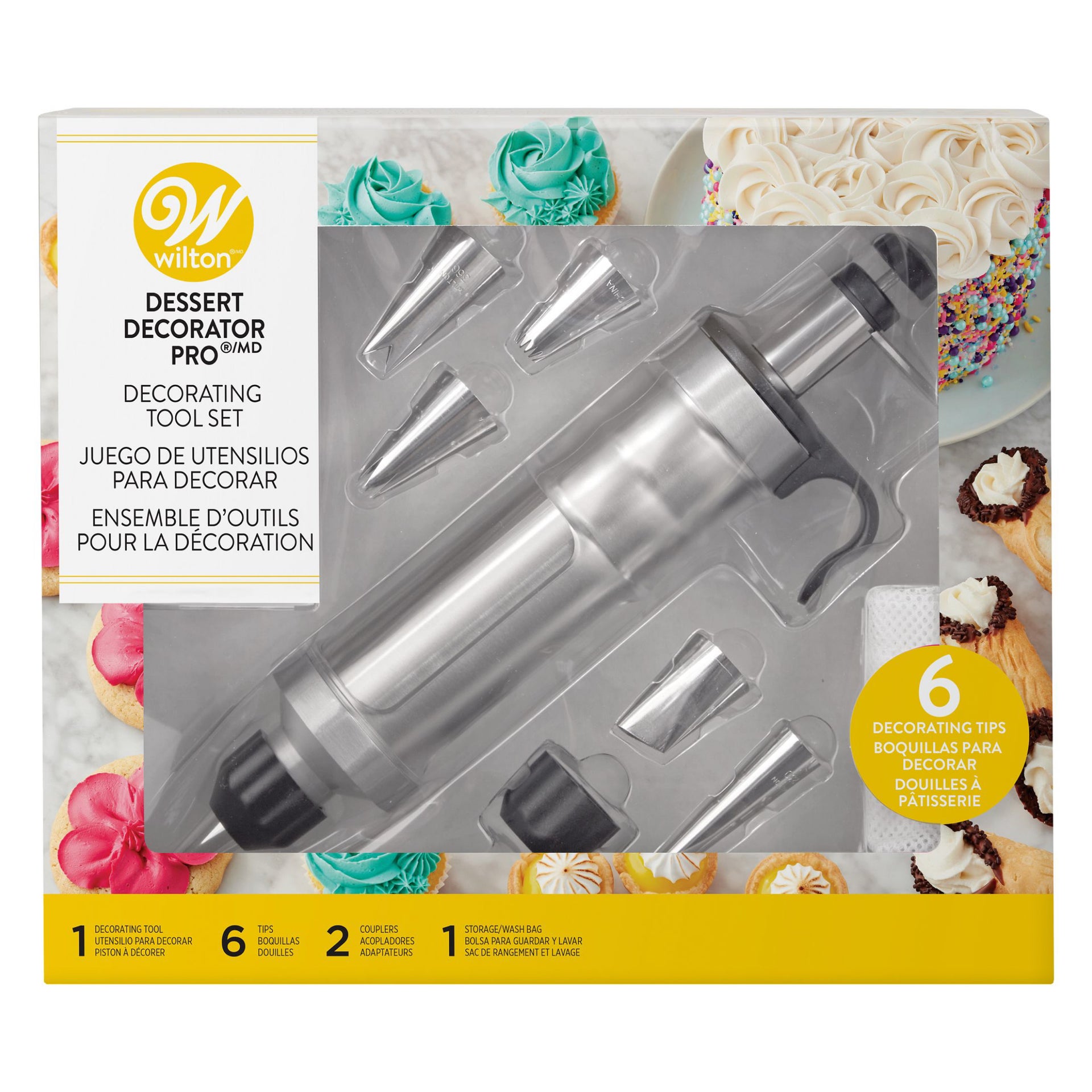 Wilton Decorator Pro Dessert Decorating Tool Set/10