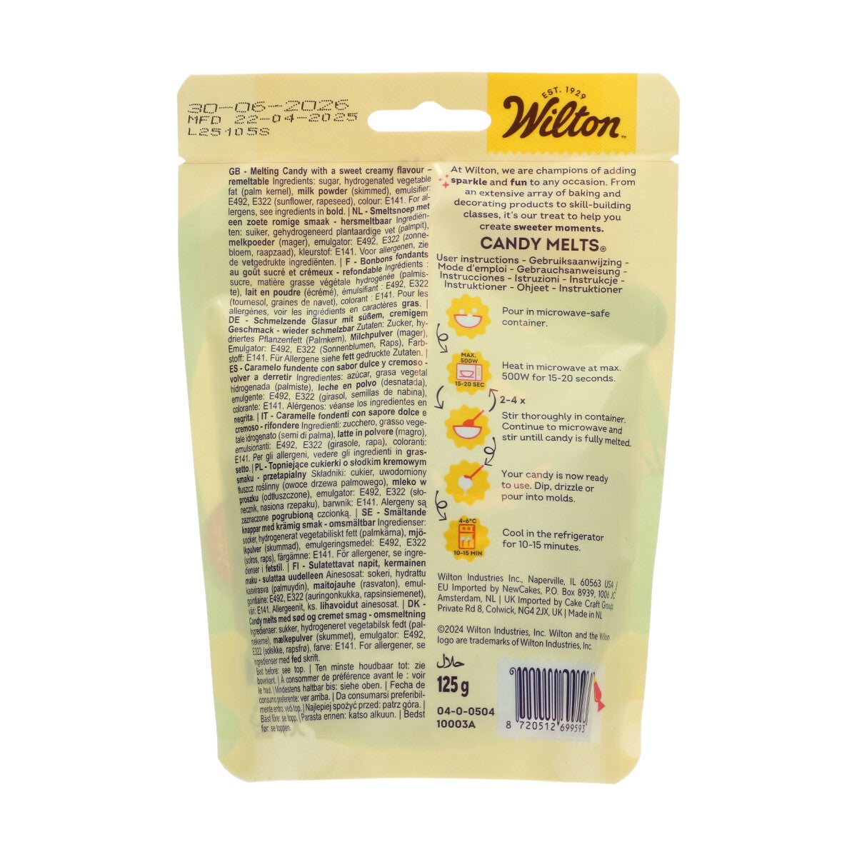 Wilton Candy Melts® 125g - Groen