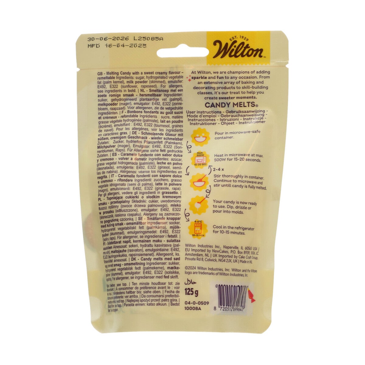Wilton Candy Melts® 125g - Wit
