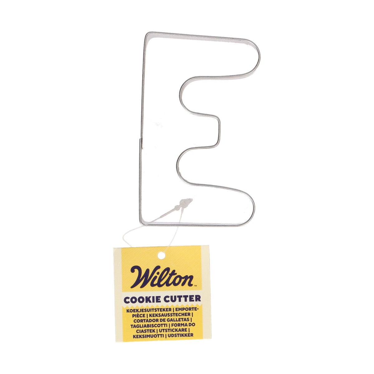 Wilton Koekjesuitsteker Letter E 8,5 cm