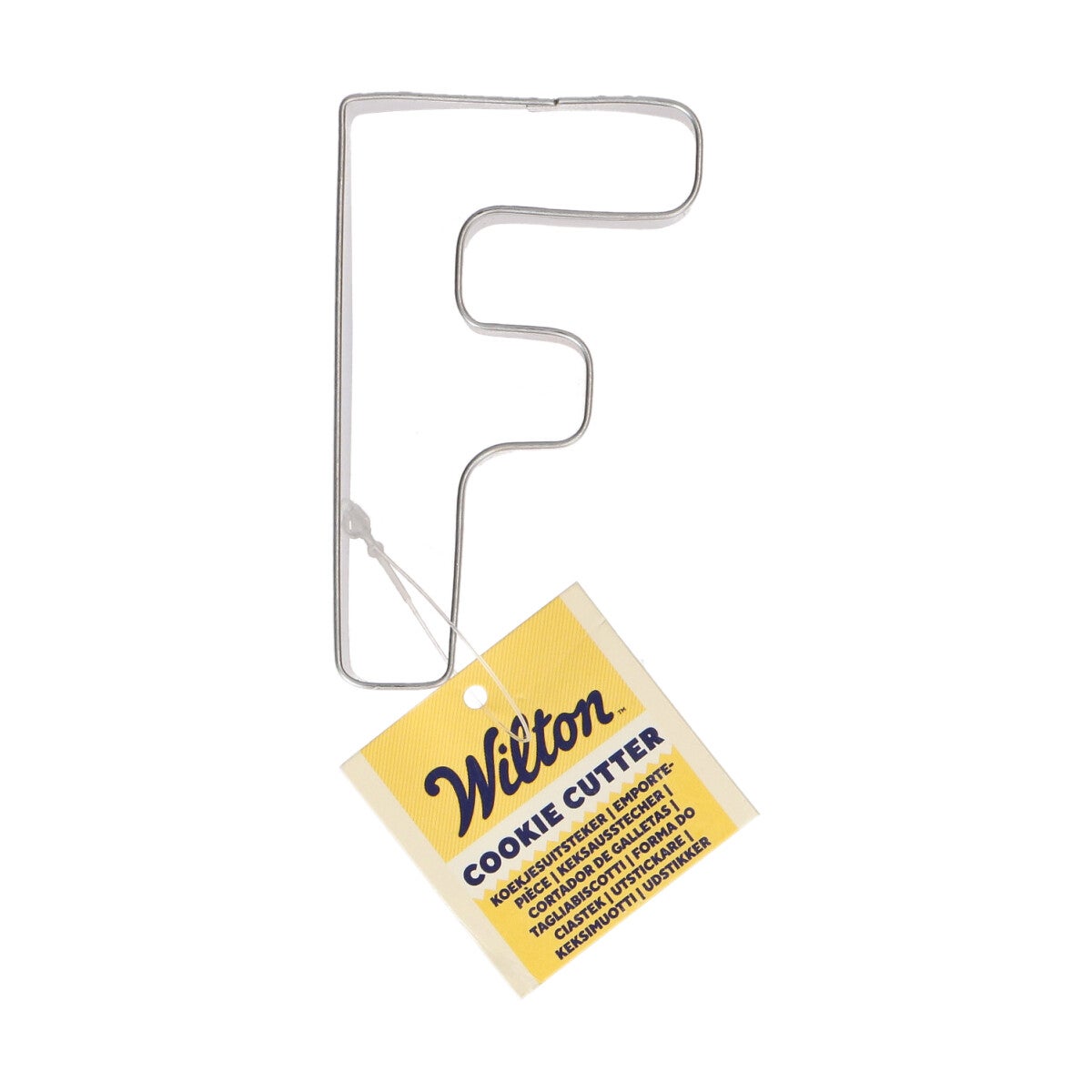 Wilton Koekjesuitsteker Letter F 8 cm