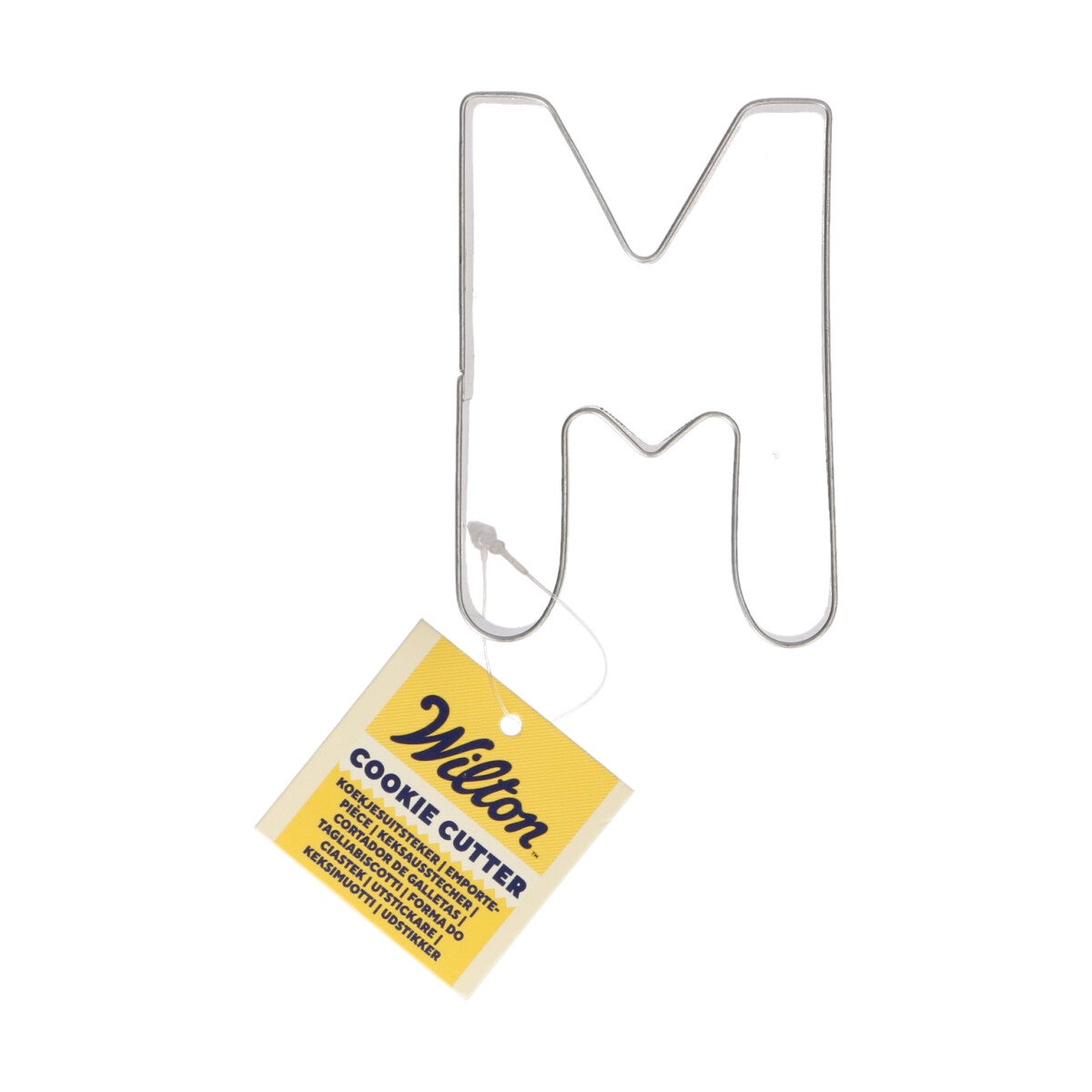 Wilton Koekjesuitsteker Letter M 7,8 cm