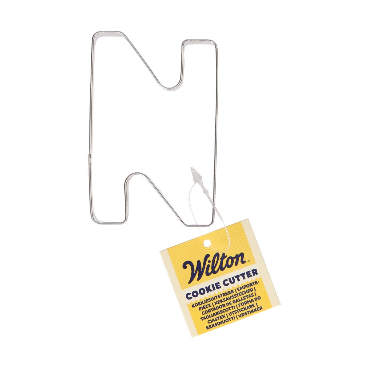 Wilton Koekjesuitsteker Letter N 7,5 cm