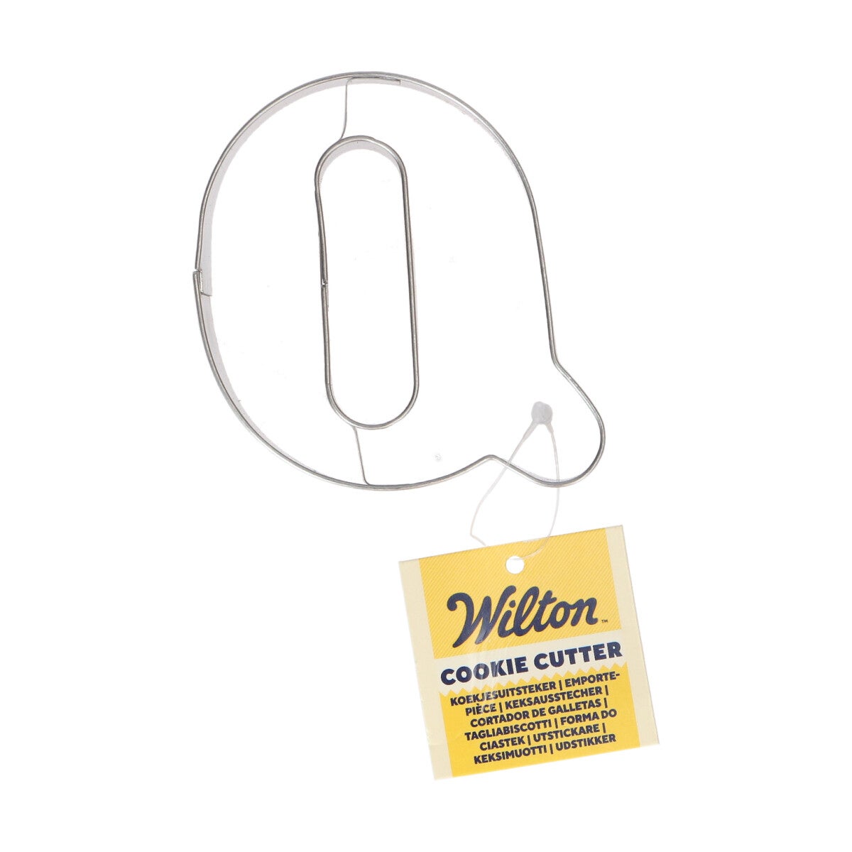 Wilton Koekjesuitsteker Letter Q 7,2 cm