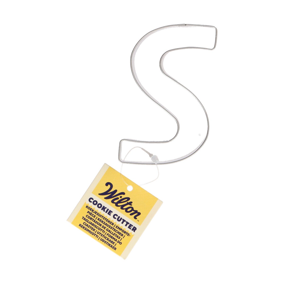 Wilton Koekjesuitsteker Letter S 9,5 cm