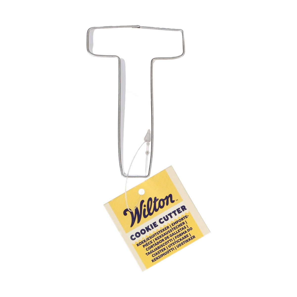 Wilton Koekjesuitsteker Letter T 7,5 cm