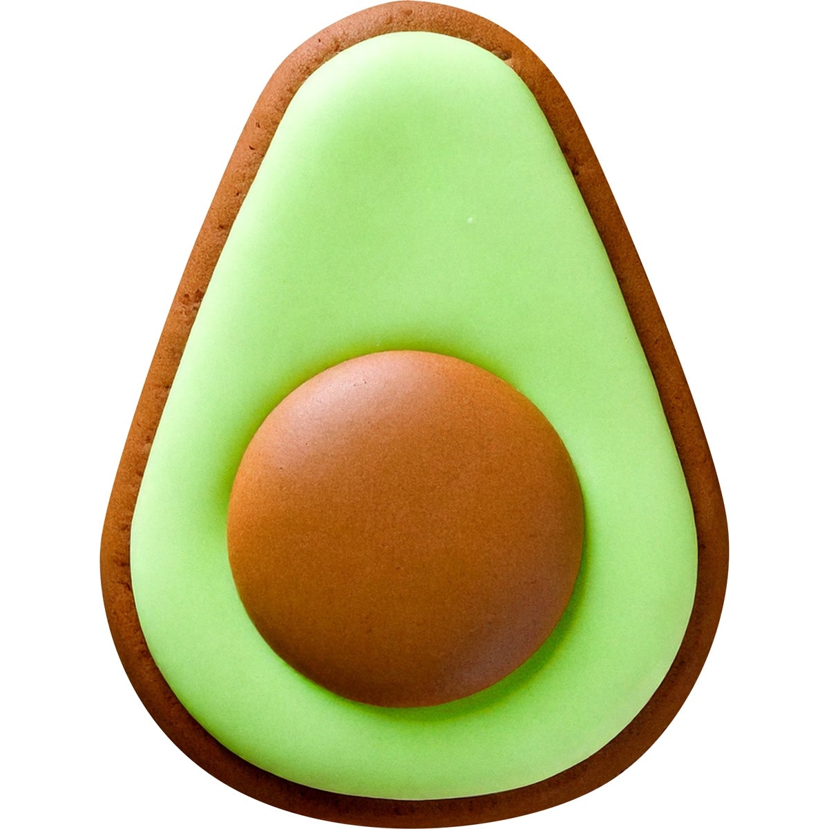 Wilton Koekjesuitsteker Avocado 8 cm