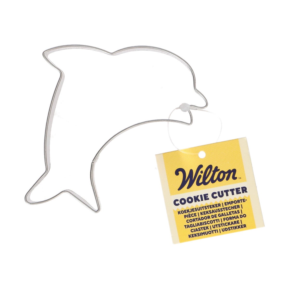 Wilton Koekjesuitsteker Dolfijn 9 cm