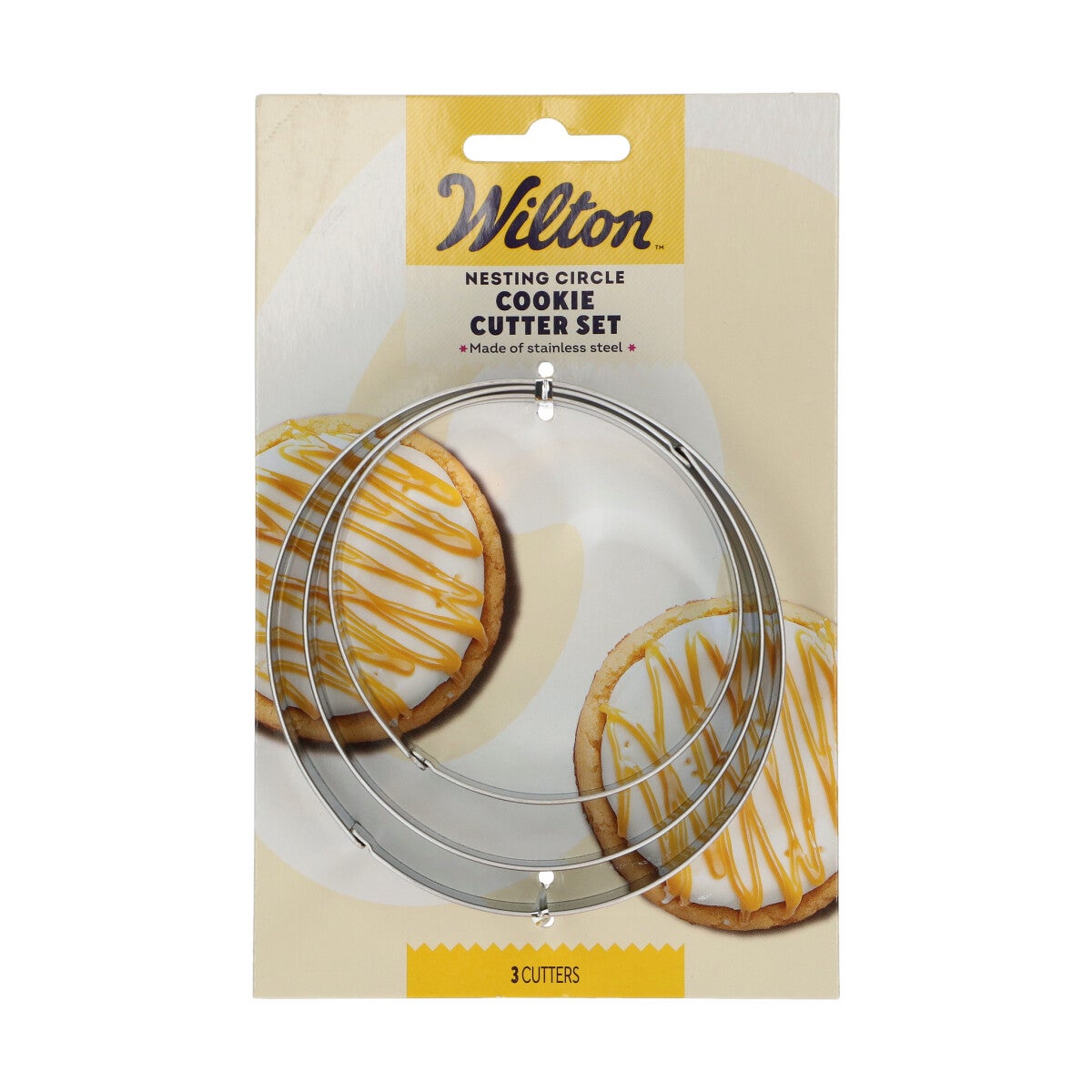 Wilton Nesting Koekjesuitsteker Cirkel Set/3
