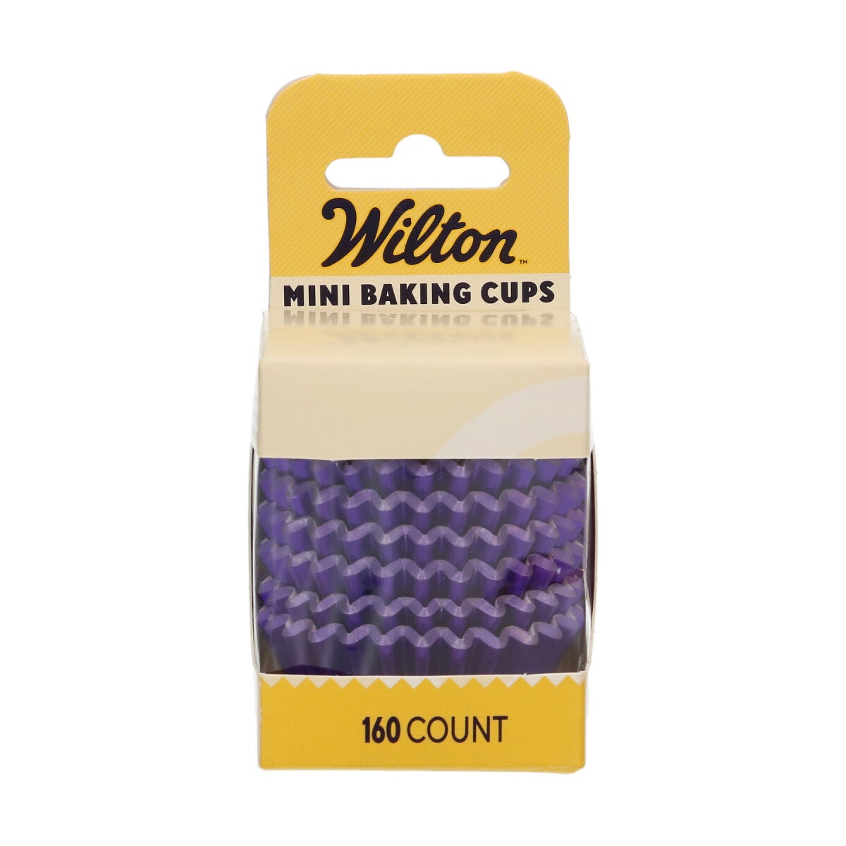 Wilton Mini Metallic Baking Cups Paars set/160