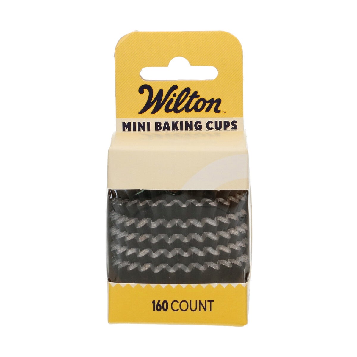 Wilton Mini Baking Cups Zwart set/160