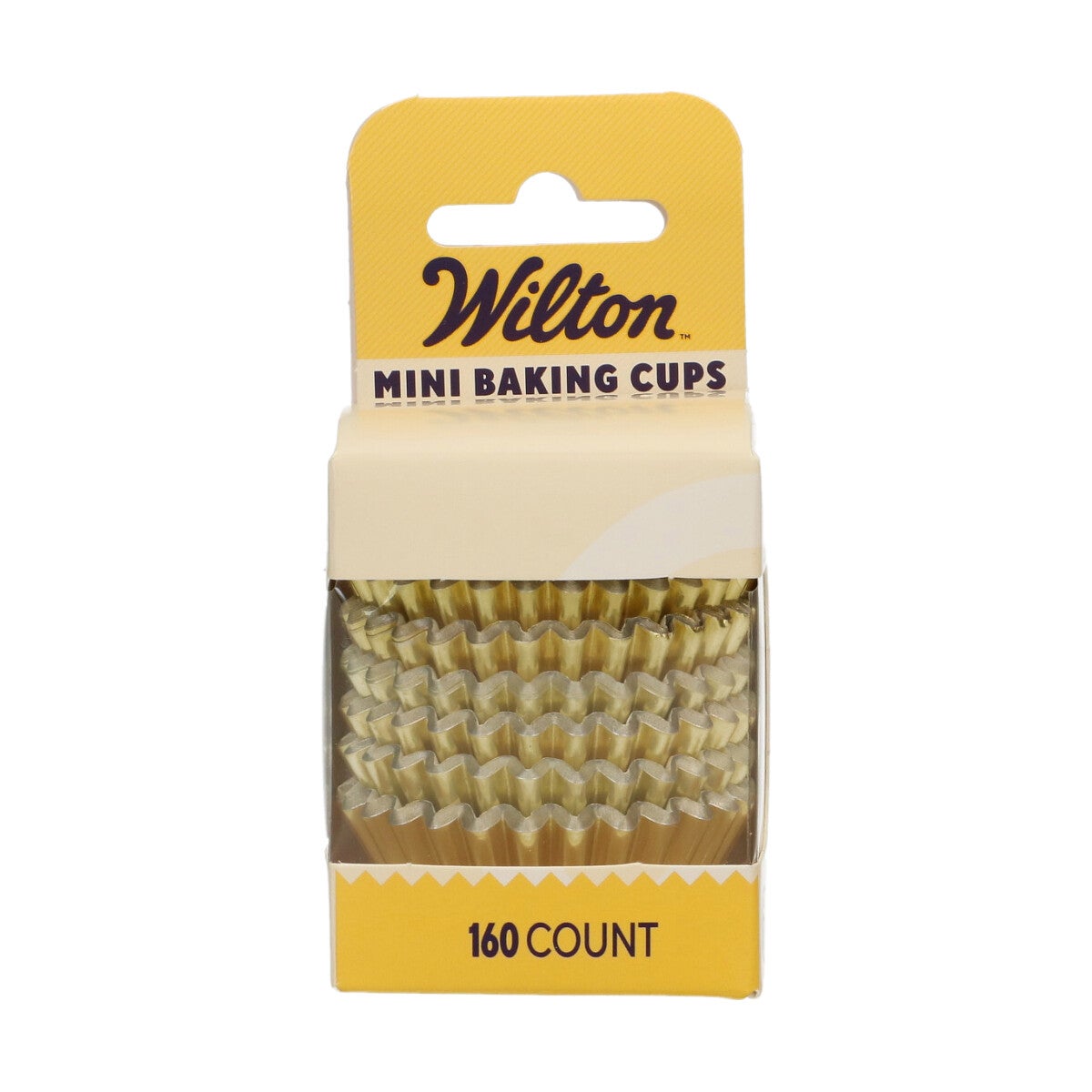 Wilton Mini Metallic Baking Cups Goud set/160