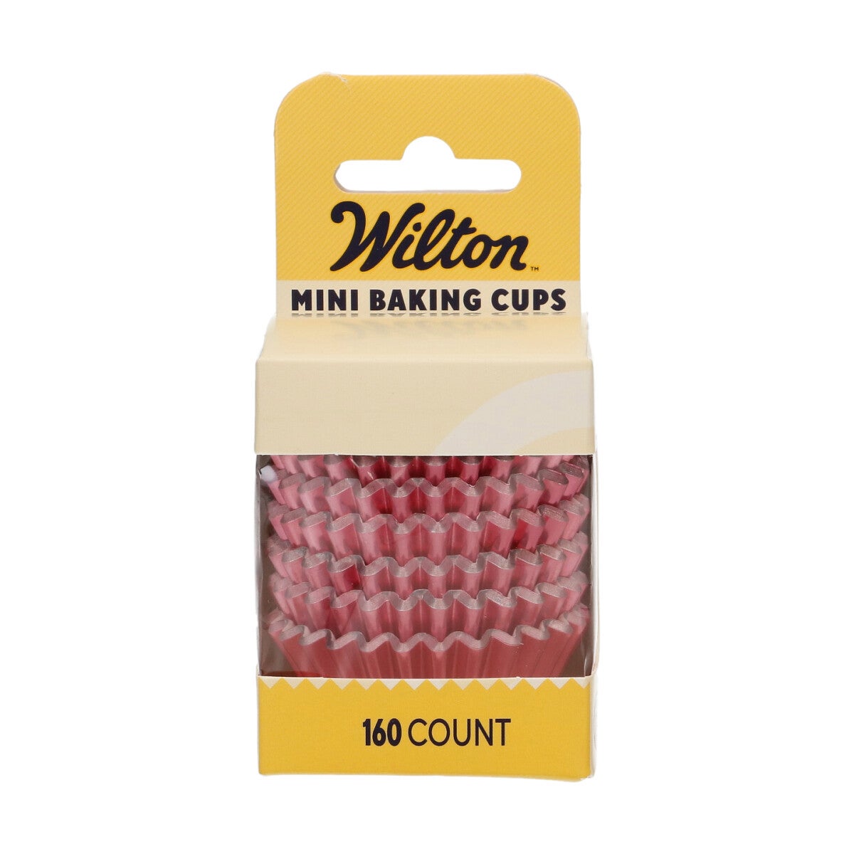 Wilton Mini Metallic Baking Cups Rosé Goud set/160