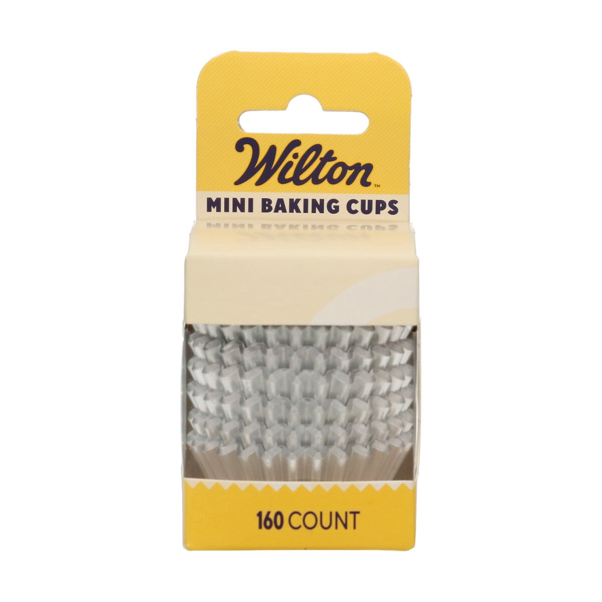 Wilton Mini Metallic Baking Cups Zilver set/160