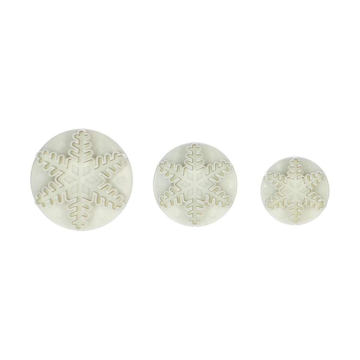 Wilton Plunger Cutter Sneeuwvlok set/3