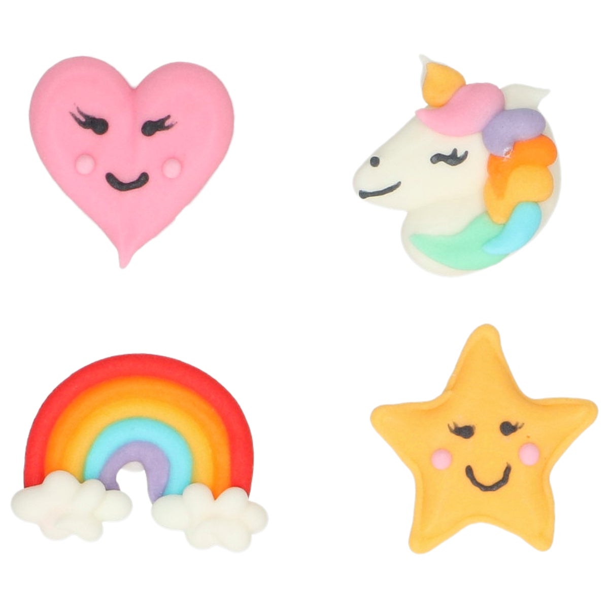 Wilton Suikerdecoraties Eenhoorndroom set/8