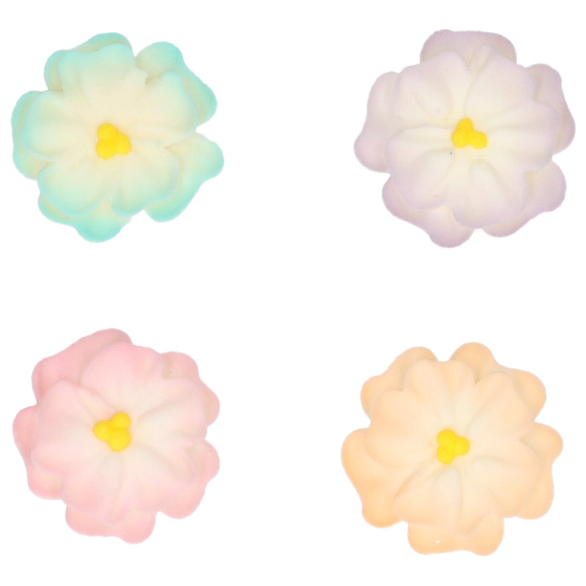 Wilton Suikerdecoraties Ombre Dahlia's set/8